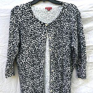 Merona Animal Print Sweater / Soft and Comfy